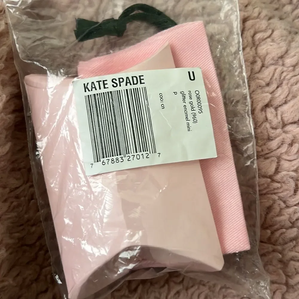 NWT Kate Spade Everyday Spade Necklace Pink/Gold D